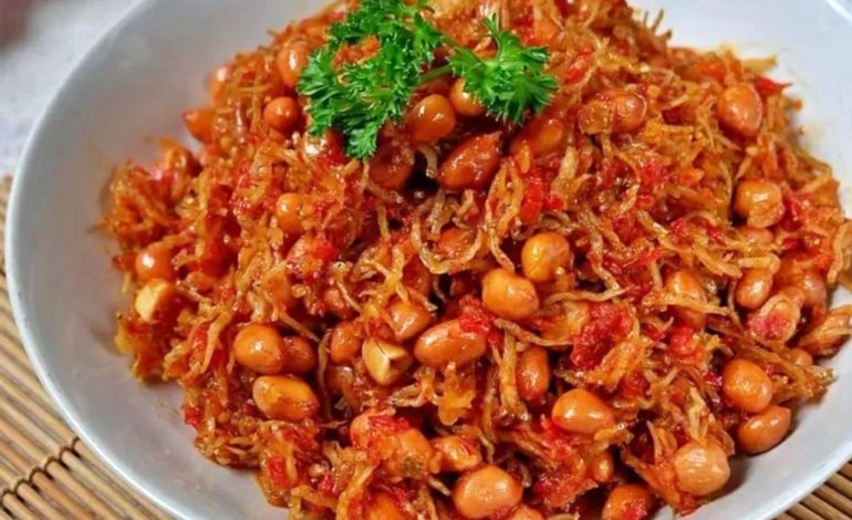 Sambal Teri Kacang Praktis, Bikin Selera Makan Nambah