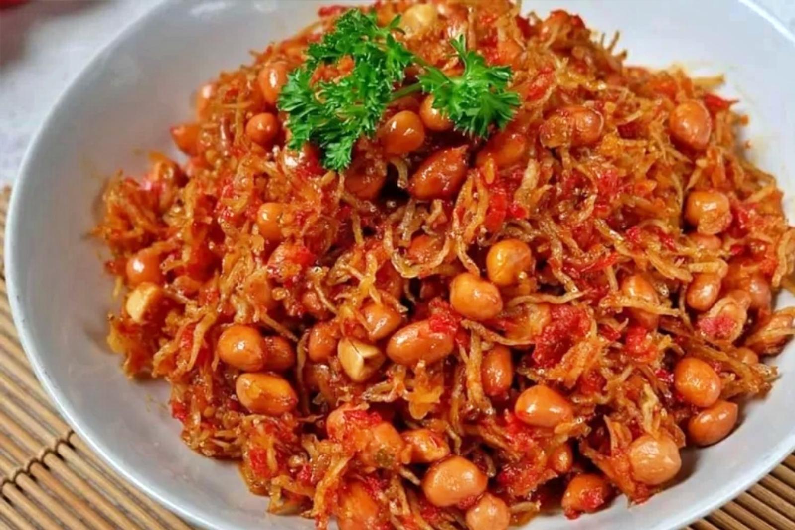 Sambal Teri Kacang Praktis, Bikin Selera Makan Nambah