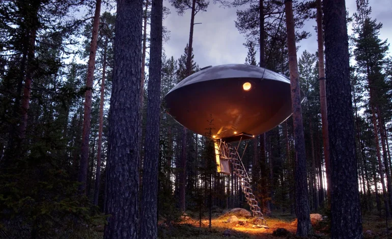 The Treehotel, Menginap di Antara Langit dan Hutan