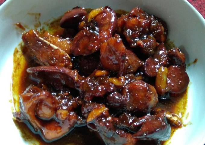 Resep Ampela Ati Kecap, Hidangan Sederhana dengan Rasa Lezat