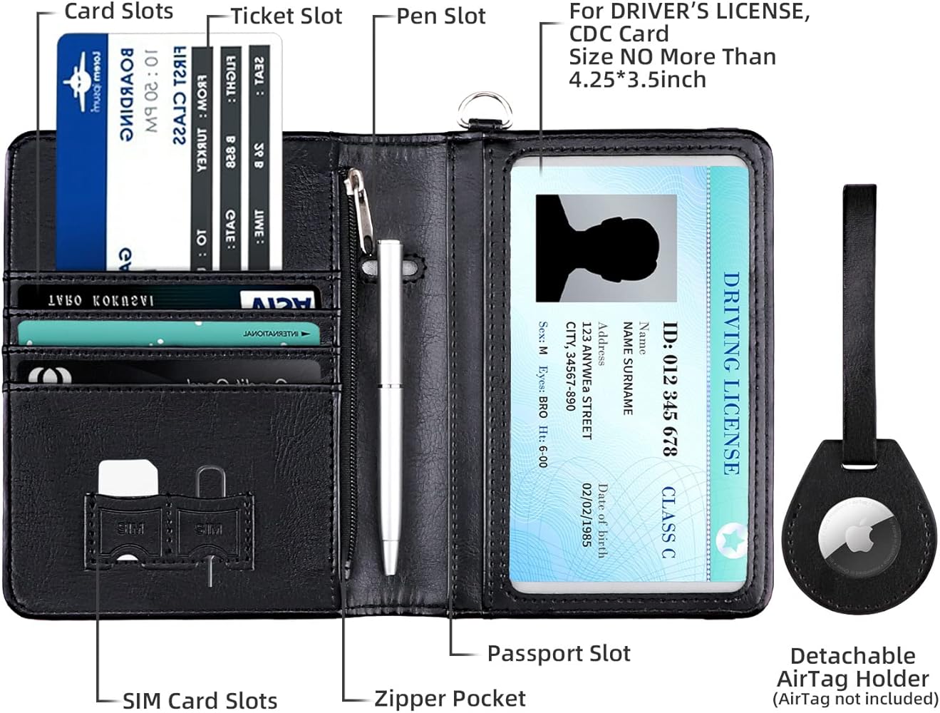 AirTag Passport Holder, Kombinasi Keamanan dan Teknologi untuk Traveler Modern