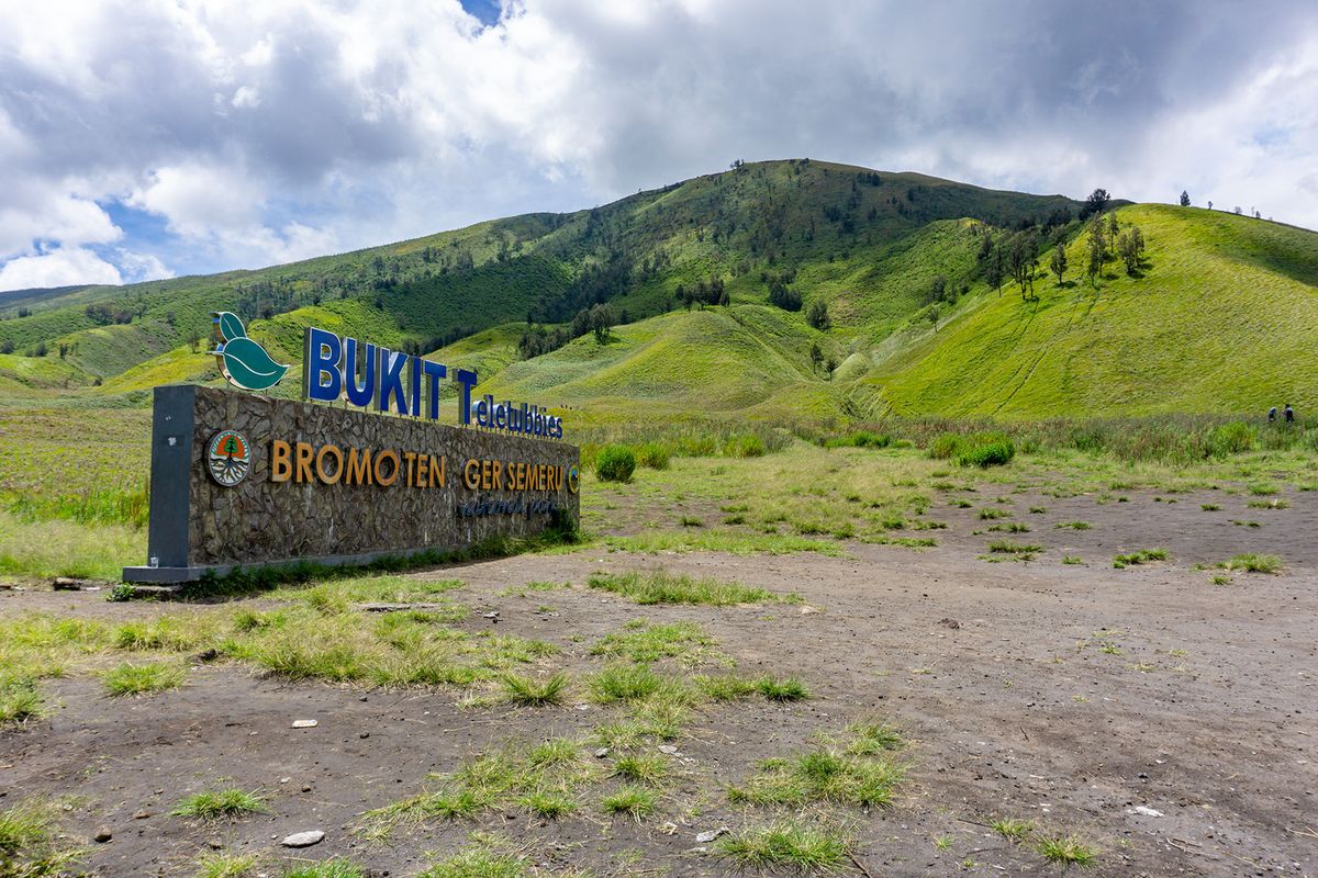 Bukit Teletubbies, Bromo, Hamparan Savana Hijau yang Unik