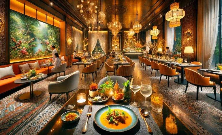 Restoran Fine Dining Bangkok dengan Sentuhan Kuliner Asia Tropis
