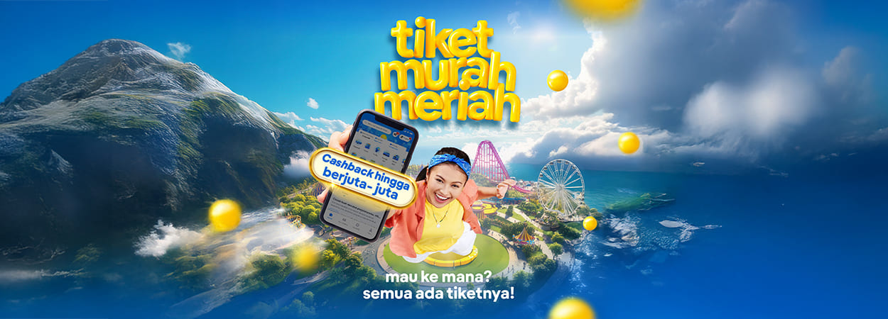 BOM PROMO AKHIR TAHUN tiket.com DESEMBER 2025, Siapin Dompet dan Gaspol Liburan