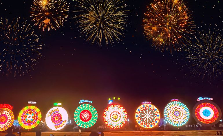 Ligligan Parul, Cahaya Raksasa yang Menyinari Christmas Capital of the Philippines