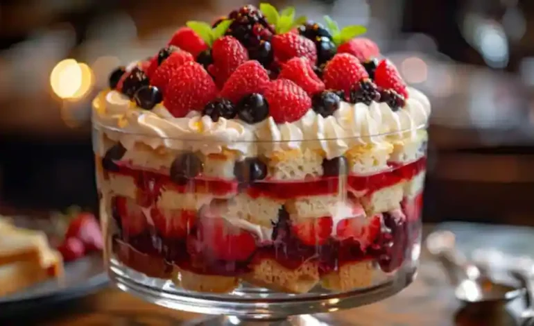 Tipsy Pudding, Dessert Klasik yang “Mabuk” Manis dan Menggoda