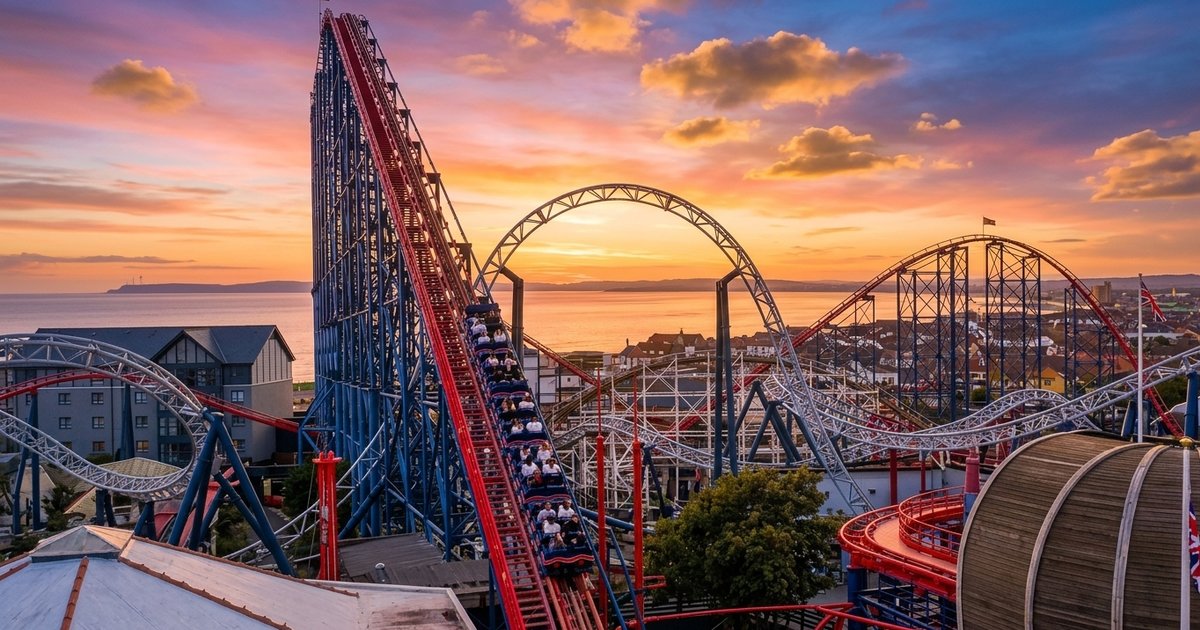 Blackpool Pleasure Beach, Ibukota Sensasi dan Hiburan di Tepi Laut Inggris
