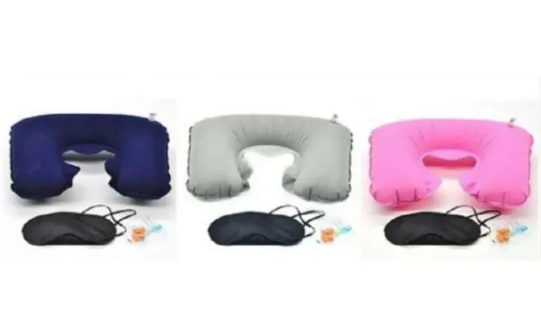 Bantal Leher & Masker Mata, Duo Perlengkapan Wajib untuk Tidur Nyaman Saat Bepergian