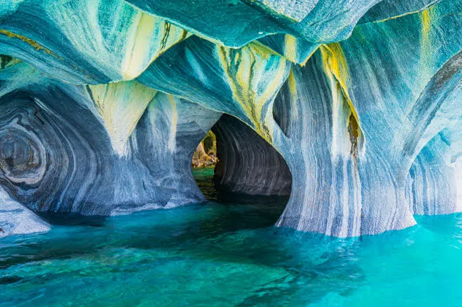 Marble Caves, Keajaiban Gua Marmer di Danau General Carrera, Chili