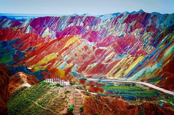 Zhangye National Geopark, Keajaiban Gunung Pelangi di Gansu, China